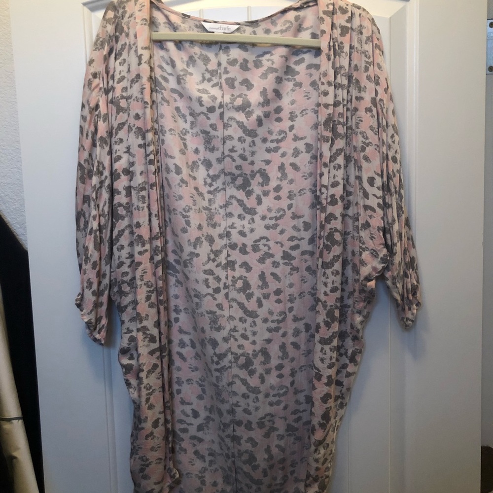 Charming Charlie’s Cheetah print kimono